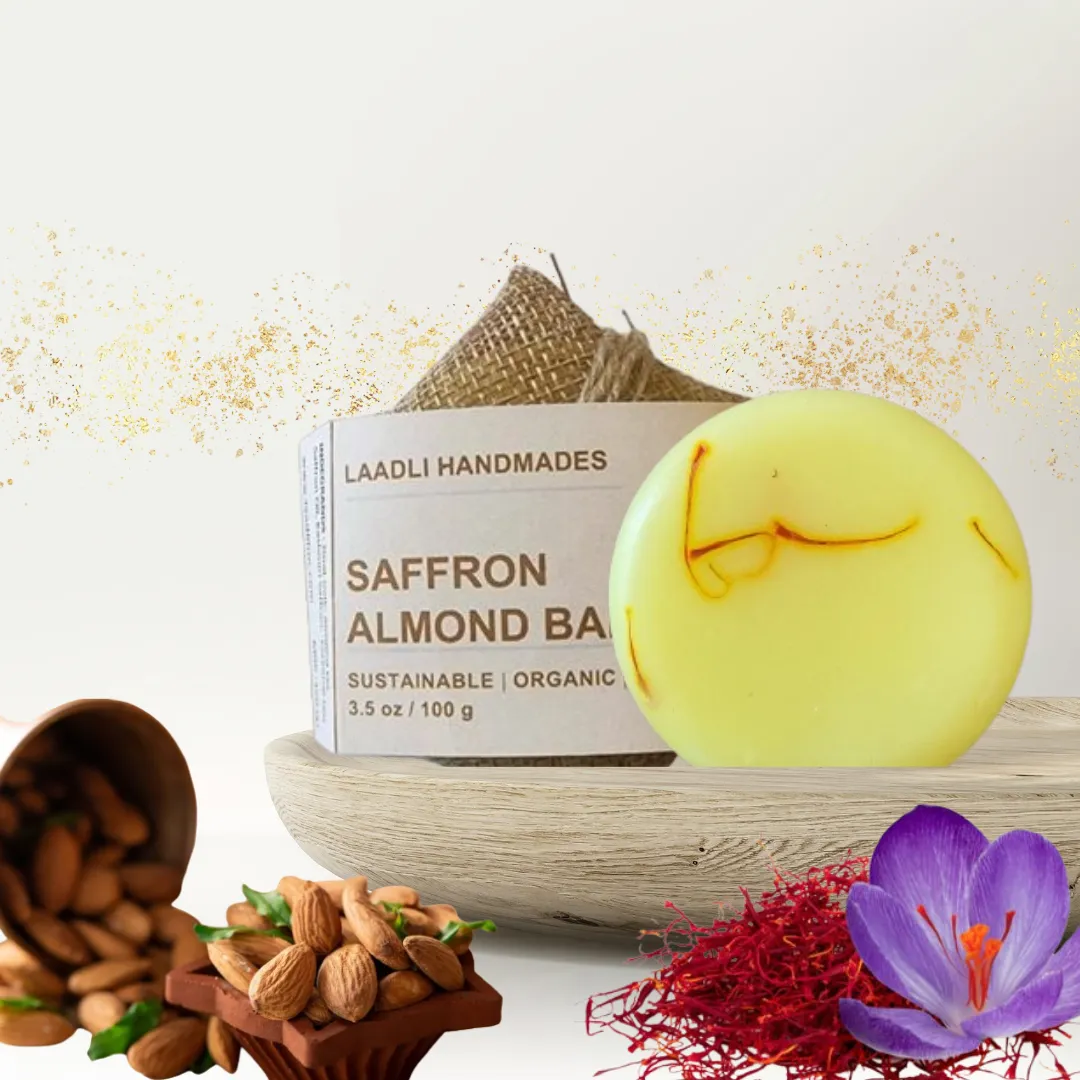 Saffron Almond Bar