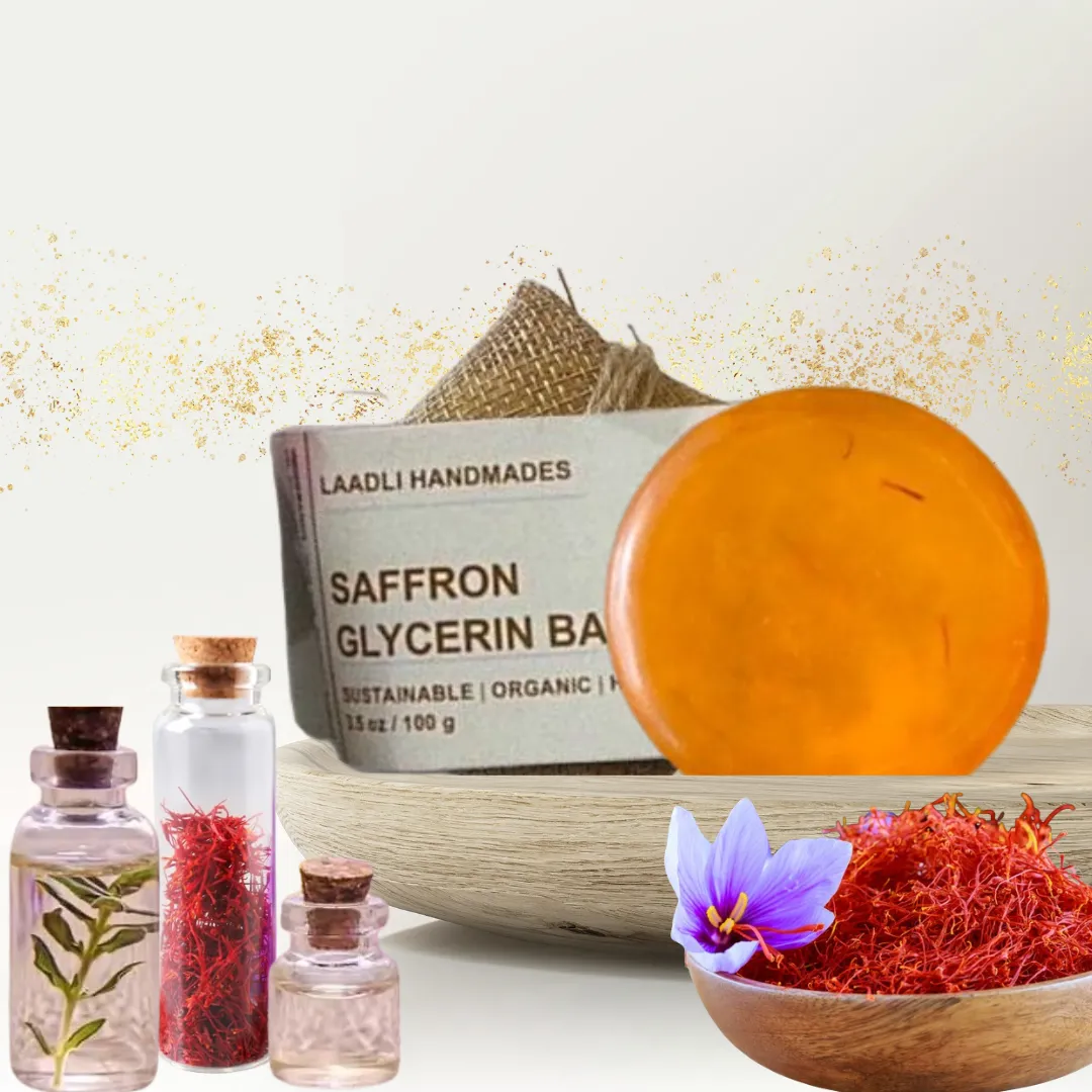 Saffron Glycerin Bar